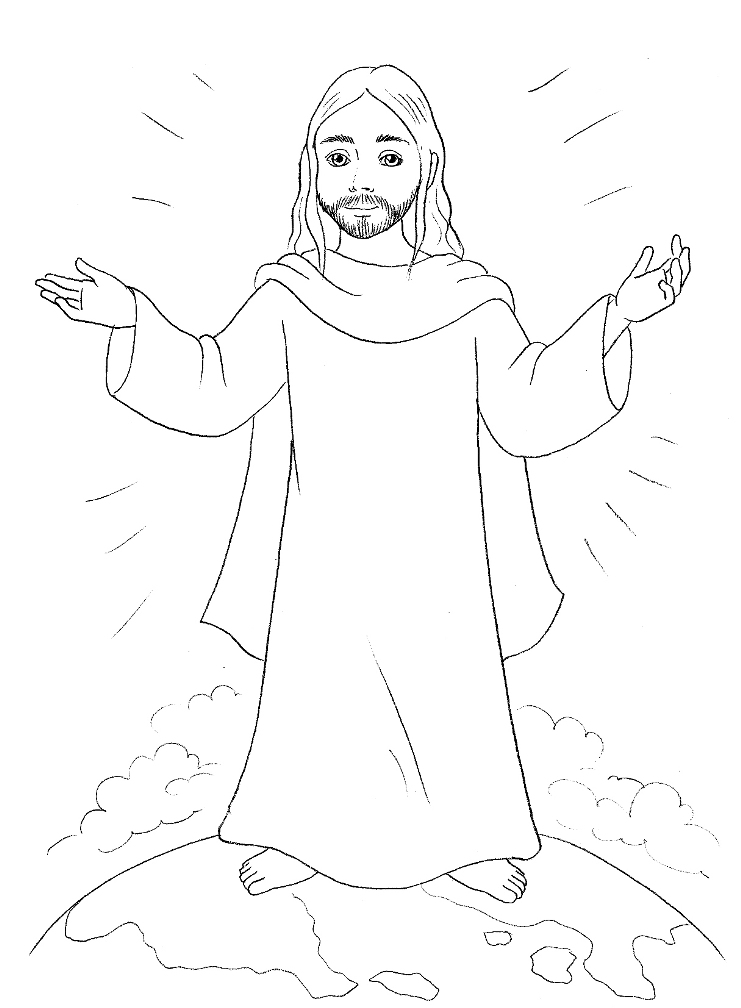 Jesus Christ Coloring Pages 741x1008 Jesus Christ Coloring Pages