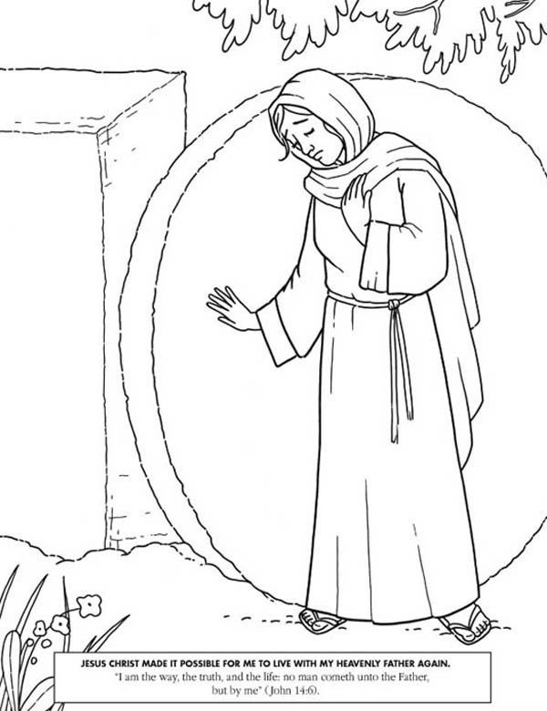 Jesus Christ Made It Possible In Jesus Resurrection Coloring Page 600x780 Jesus Christ Made It Possible In Jesus Resurrection Coloring Page