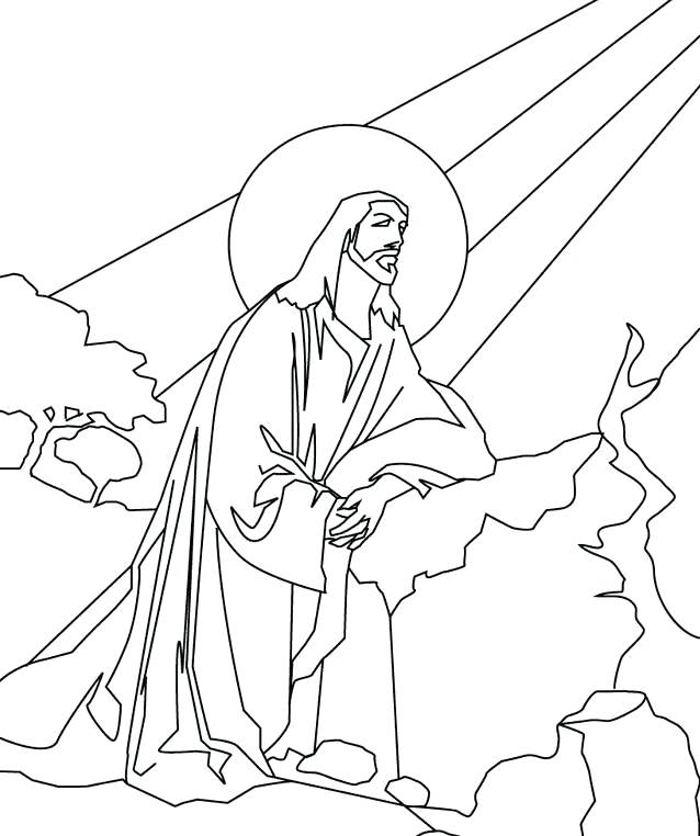 Jesus Christ Coloring Pages at GetColorings.com | Free printable ...