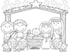 Jesus Christmas Coloring Pages at GetColorings.com | Free printable ...