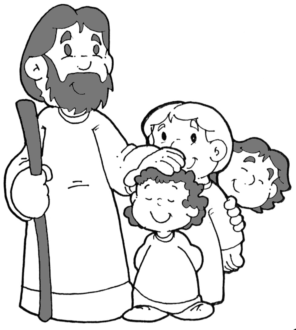 Printable Jesus Coloring Pages For Kids Loves The Children Page 977x1088 Printable Jesus Coloring Pages For Kids Loves The Children Page