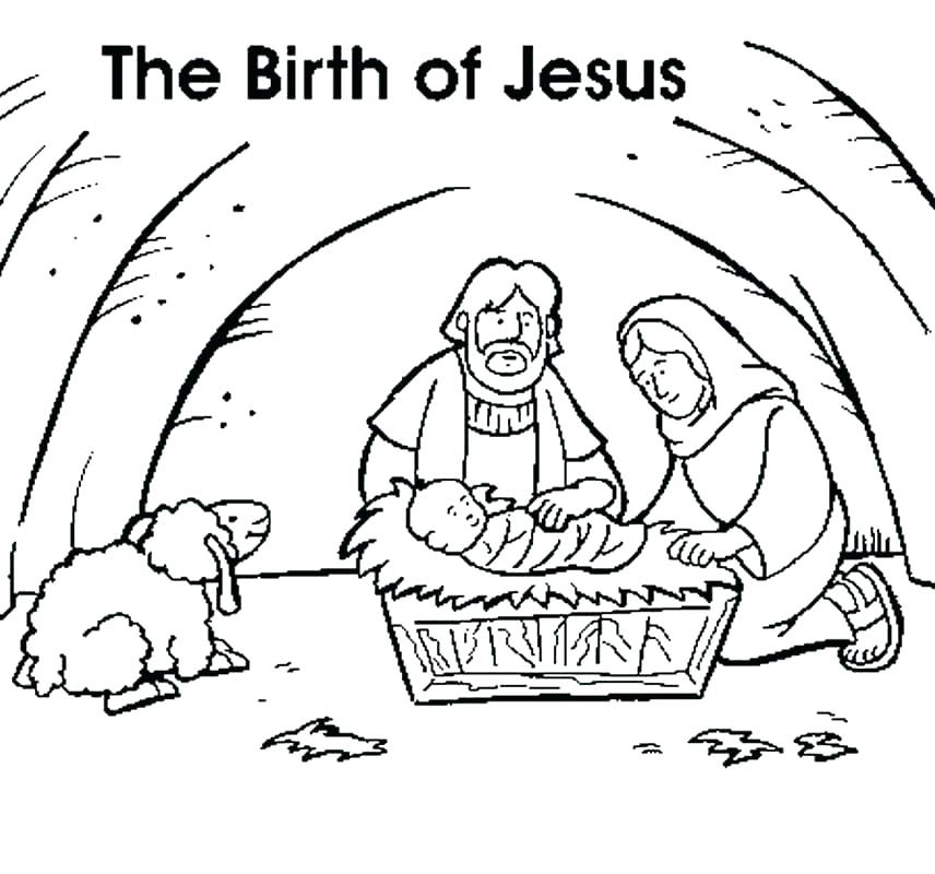 856x800 Jesus Coloring Pages Baby Coloring Pages Printable Coloring Page