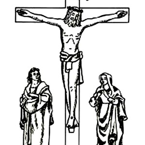 Good Friday Coloring Pages Cartoon Of Jesus Christ Crucifixion 300x300 Good Friday Coloring Pages Cartoon Of Jesus Christ Crucifixion