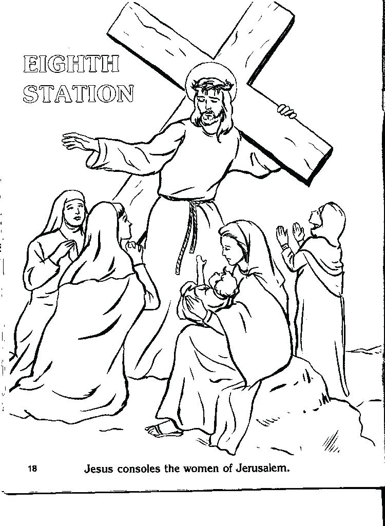 750x1025 Jesus On The Cross Coloring Pages Cross Coloring Pages To Print