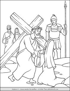 236x305 Coloring Pages Jesus Died On The Cross Fresh Stations Of The Cross