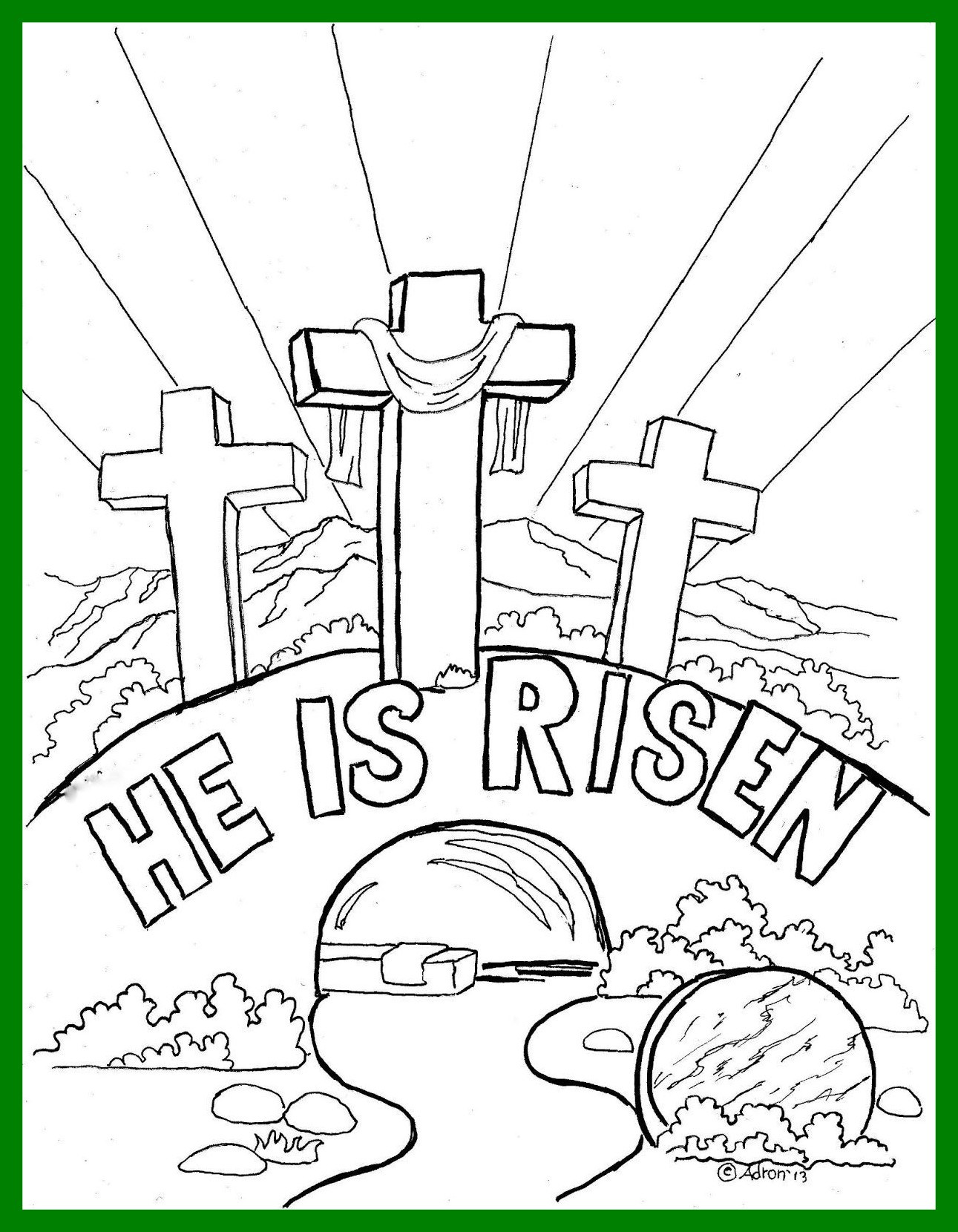 1291x1660 Inspiring Easter Coloring Page For Kids Pic Jesus Inspiration