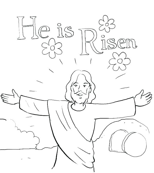 600x677 Jesus Coloring Pages Loves Me Coloring Page Jesus Easter Coloring