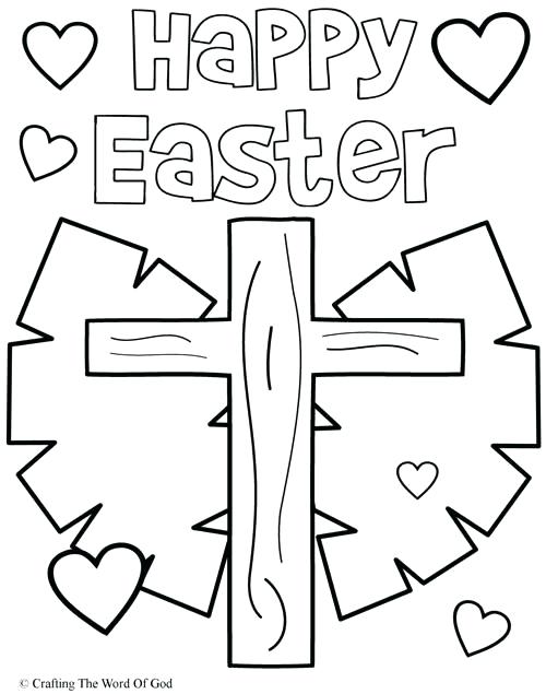 500x635 Jesus Easter Coloring Pages Beautiful Christian Easter Coloring