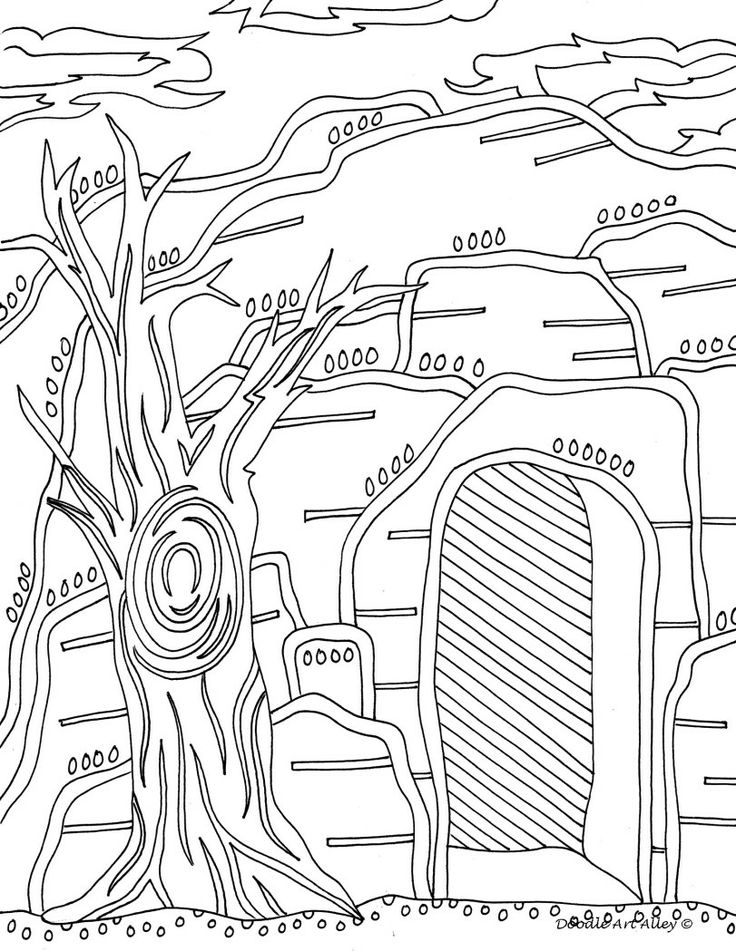 Empty Tomb Coloring Pages 481361 736x951 Empty Tomb Coloring Pages 481361
