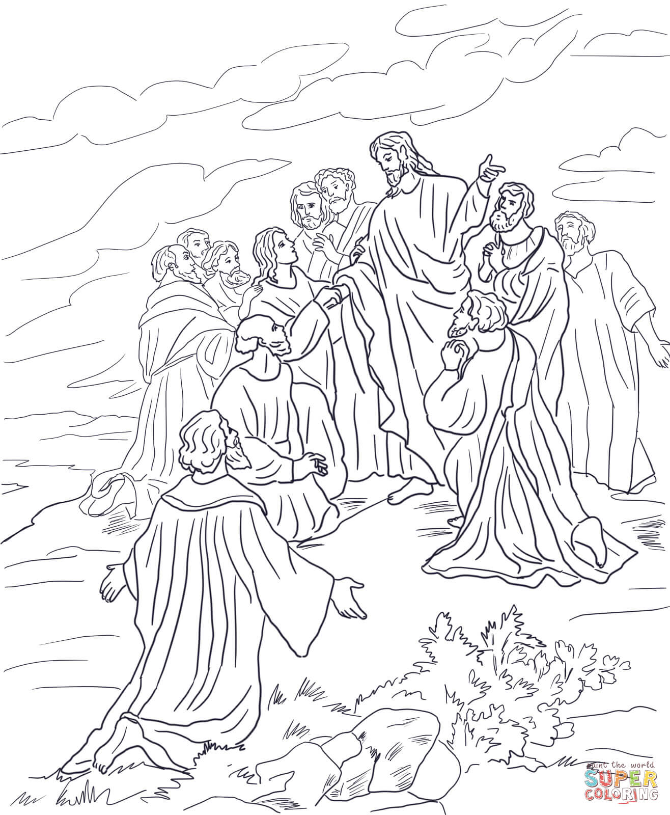 Jesus Empty Tomb Coloring Pages at GetColorings.com | Free printable ...