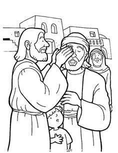 Free Coloring Pages Printable Jesus Heals The Blind Man Jesus 236x306 Free Coloring Pages Printable Jesus Heals The Blind Man Jesus
