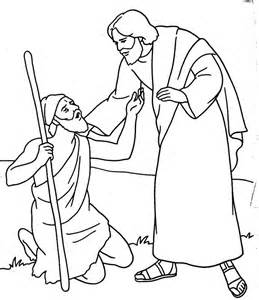 Jesus Heals A Blind Man Coloring Page 259x300 Jesus Heals A Blind Man Coloring Page