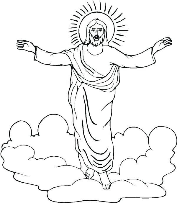 Jesus Is Risen Coloring Page at GetColorings.com | Free printable ...