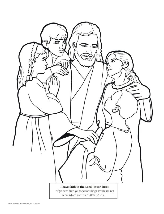 694x902 First Commandment Clip Art Coloring Page Based On Christ