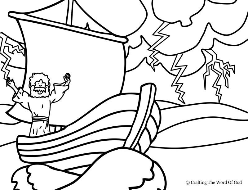 800x612 Jesus Calms The Storm (Coloring Page) Coloring Pages Are A Great