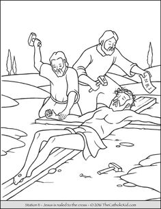 236x305 Stations Of The Cross Coloring Pages 12
