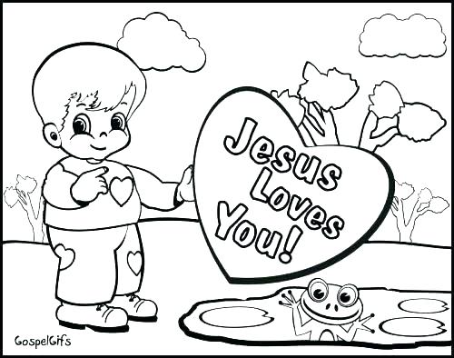 Jesus Loves Me Coloring Page at GetColorings.com | Free printable ...