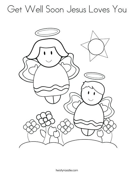 468x605 Jesus Loves You Coloring Page
