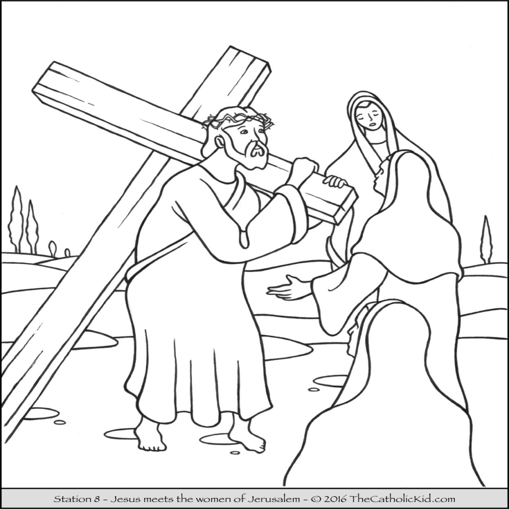 Cross Coloring Pages For Preschoolers Fresh Jesus Christ Carrying 1024x1024 Cross Coloring Pages For Preschoolers Fresh Jesus Christ Carrying
