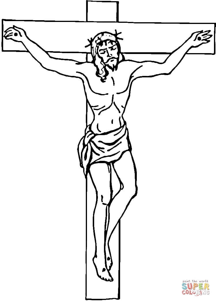 Jesus On The Cross Coloring Pages Jesus On The Cross Coloring Page 750x1046 Jesus On The Cross Coloring Pages Jesus On The Cross Coloring Page