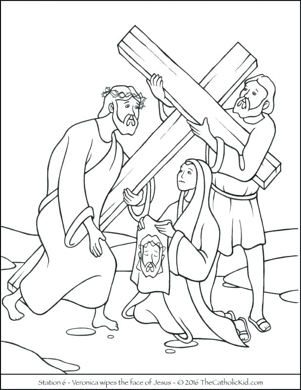 Stations Of Cross Coloring Pages Twelfth Station Dies On 618x800 Stations Of Cross Coloring Pages Twelfth Station Dies On