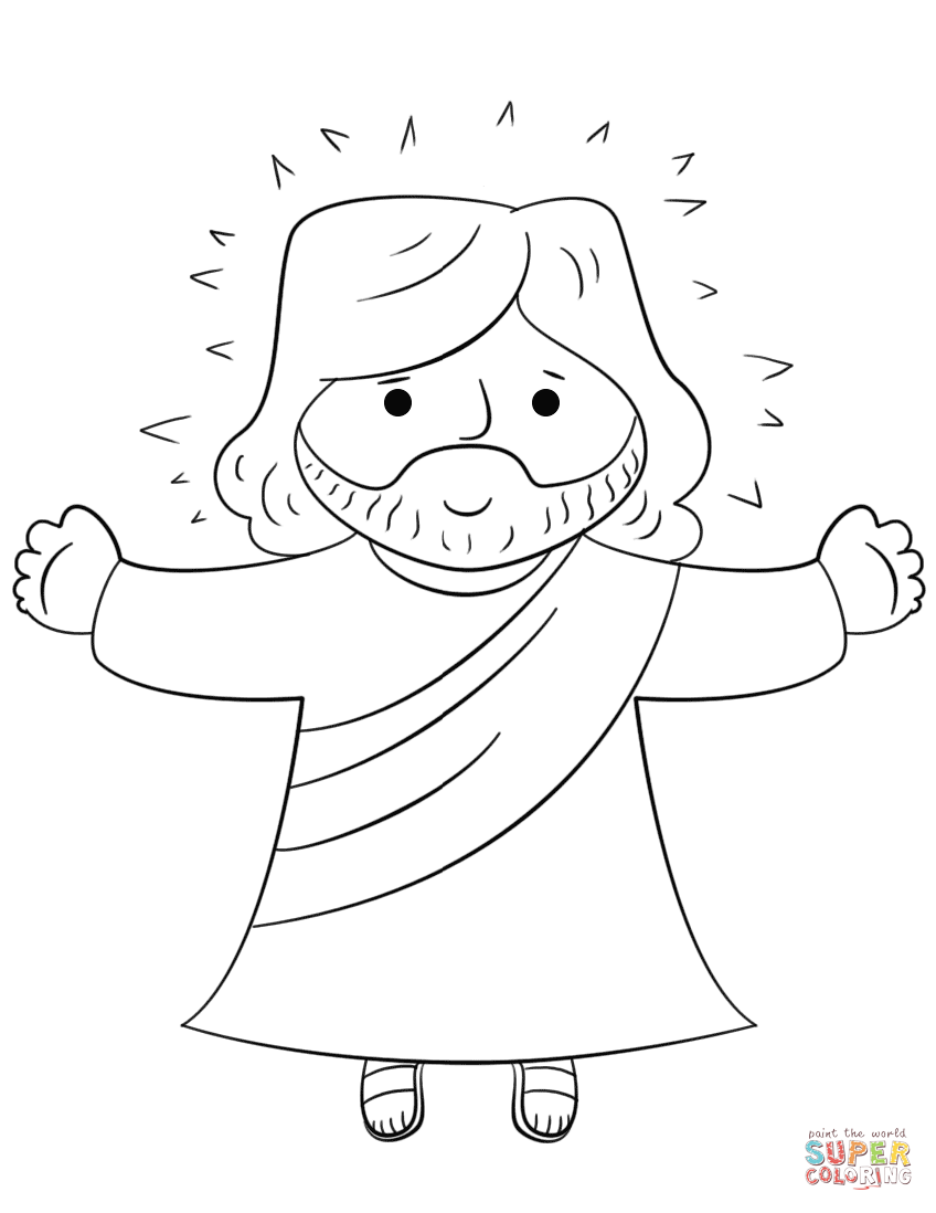Cartoon Jesus Coloring Page Free Printable Coloring Pages Jesus 848x1098 Cartoon Jesus Coloring Page Free Printable Coloring Pages Jesus
