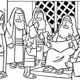 Free Coloring Pages Of Jesus In The Temple Archives 268x268 Free Coloring Pages Of Jesus In The Temple Archives