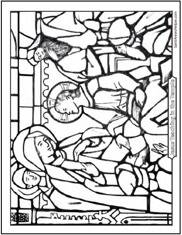Jesus Teaching Coloring Page 590x762 Jesus Teaching Coloring Page