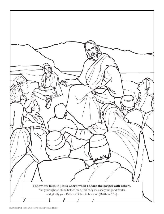 Jesus Teaching Coloring Pages 694x902 Jesus Teaching Coloring Pages