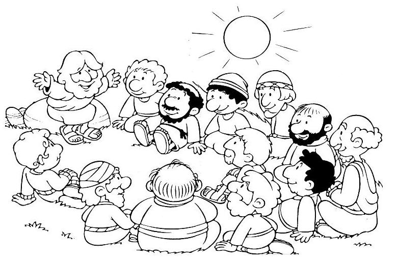 Jesus Sermon On The Mount Coloring Page Sermont On The Mount 781x513 Jesus Sermon On The Mount Coloring Page Sermont On The Mount
