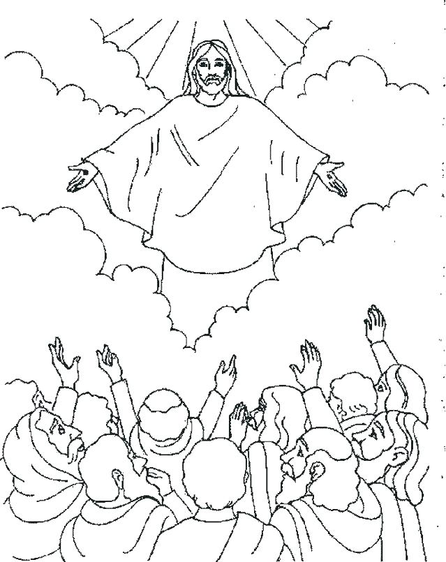 639x806 Jesus Resurrection Coloring Pages Bible Coloring Pages