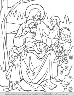 250x324 Free Printable Catholic Coloring Pages For Kids