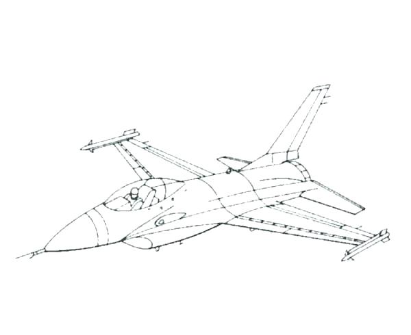 Jet Airplane Coloring Pages at GetColorings.com | Free printable ...