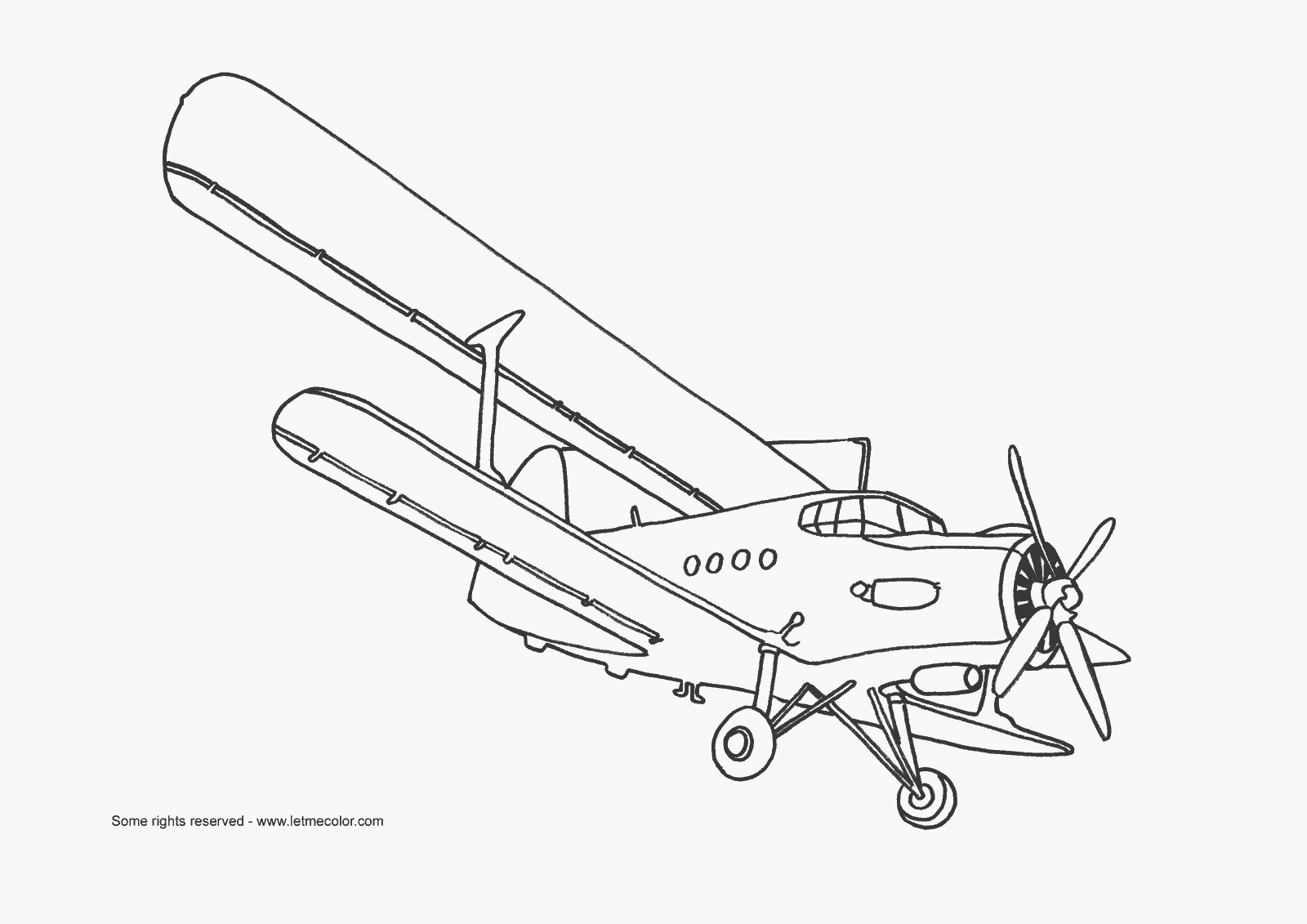 Jet Airplane Coloring Pages at GetColorings.com | Free printable ...