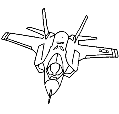 501x479 Jet Coloring Page Amp Coloring Book