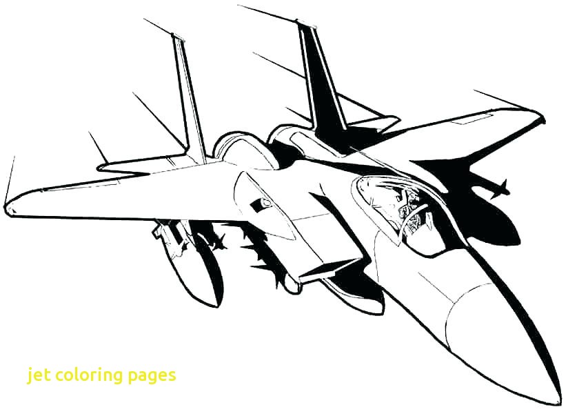 824x600 Jet Coloring Pages With Fighter Jet Coloring Page Airplane