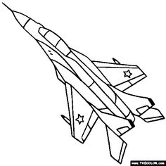 236x236 Top 72 Jet Coloring Pages