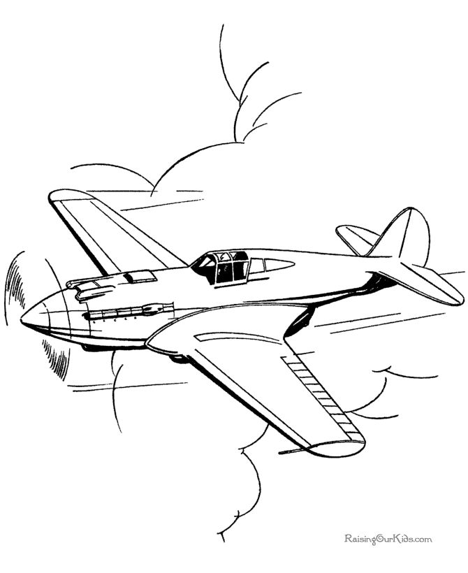 Drawn Jet Coloring Page 670x820 Drawn Jet Coloring Page