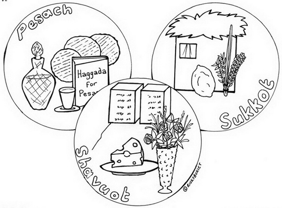 Sukkot Free Jewish Coloring Pages For Kids 570x422 Sukkot Free Jewish Coloring Pages For Kids