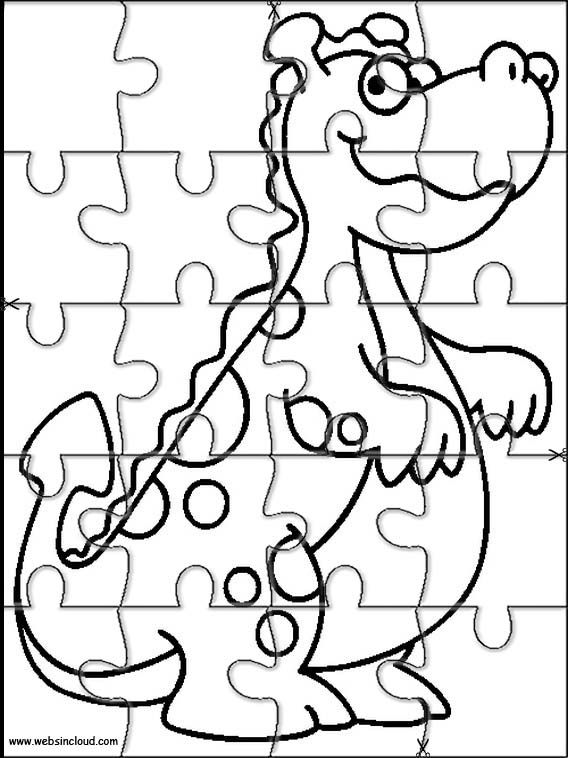 Printable Jigsaw Puzzles To Cut Out For Kids Animals 6 Coloring 568x758 Printable Jigsaw Puzzles To Cut Out For Kids Animals 6 Coloring