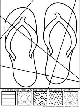262x350 Pop Art Interactive Coloring Sheet Freebie For Springsummer