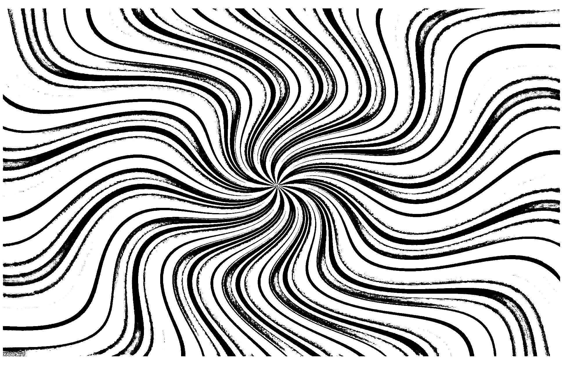 1940x1259 Free Coloring Page Coloring Psychedelic 8. Another Strange