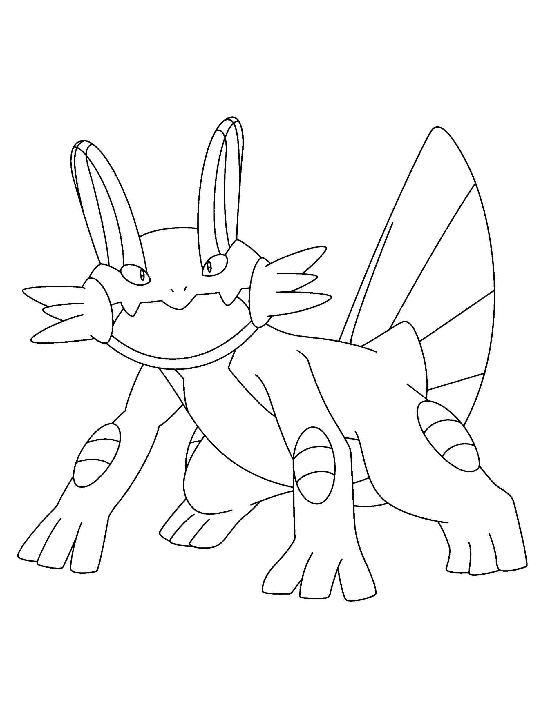 1896x2449 Pages Sceptile Page Mega Pokemon Coloring Pages Sceptile Garchomp