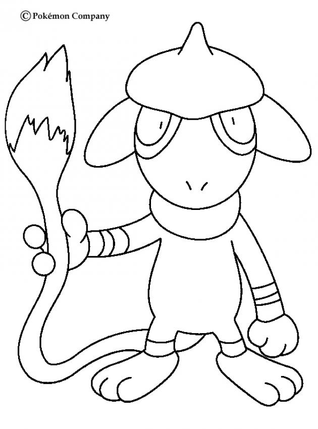 630x850 Smeargle Pokemon Coloring Page. More Pokemon Coloring Sheets