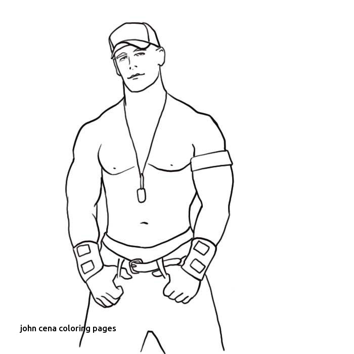 John Cena Coloring Pages 700x700 John Cena Coloring Pages