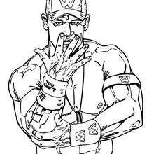 Wrestler John Cena Coloring Pages 220x220 Wrestler John Cena Coloring Pages