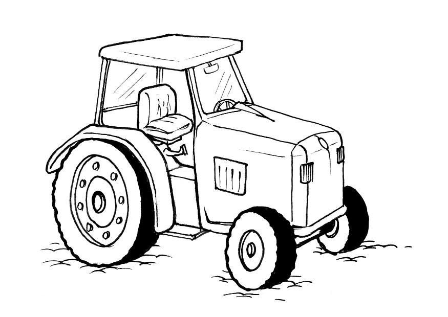 875x620 John Deere Coloring Pages