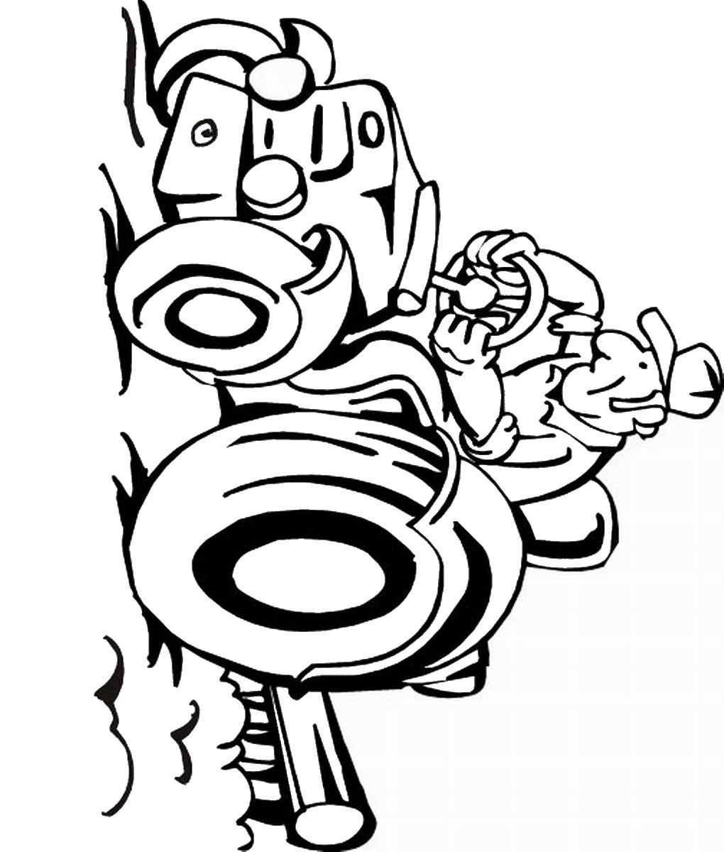 1020x1200 John Deere Coloring Pages