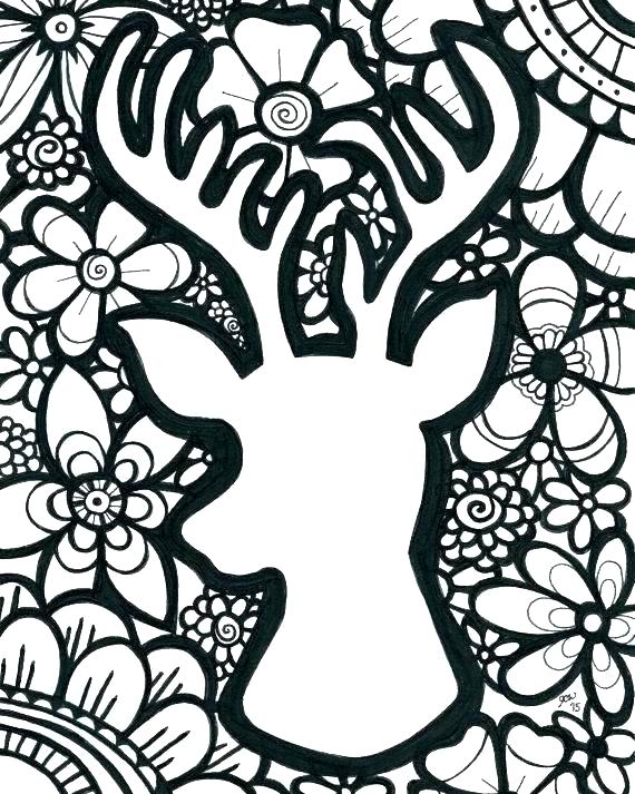 570x713 John Deere Coloring Page Deer Coloring Page John Free John