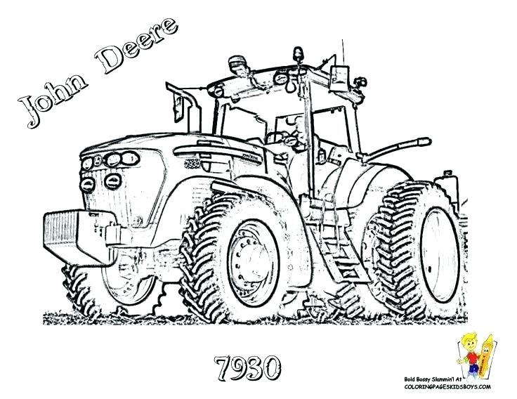 John Deere Tractor Coloring Pages at GetColorings.com | Free printable ...